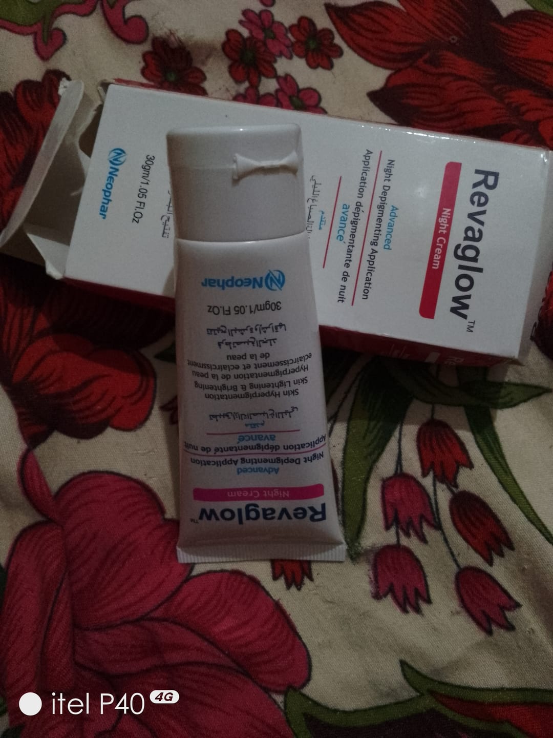 Customer photo review of Revaglow Night Cream