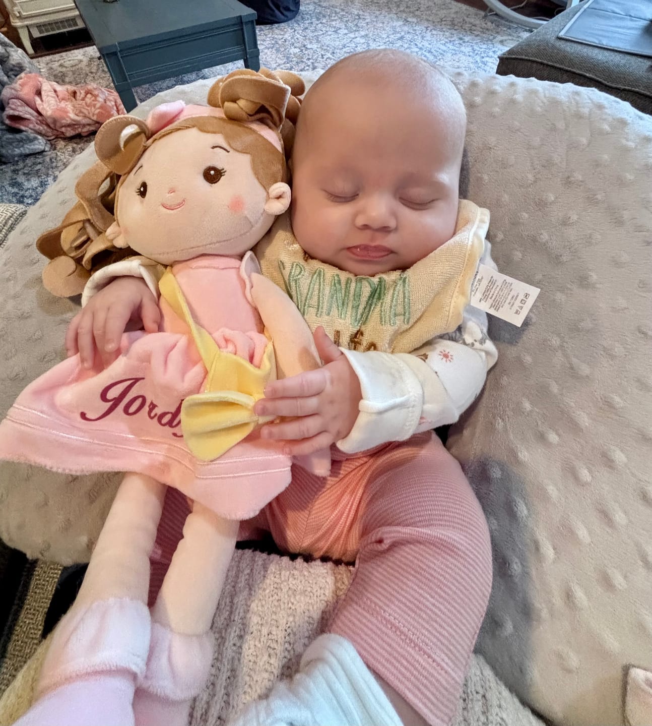Customer photo review of Personalized Milly Girl & Her Pet