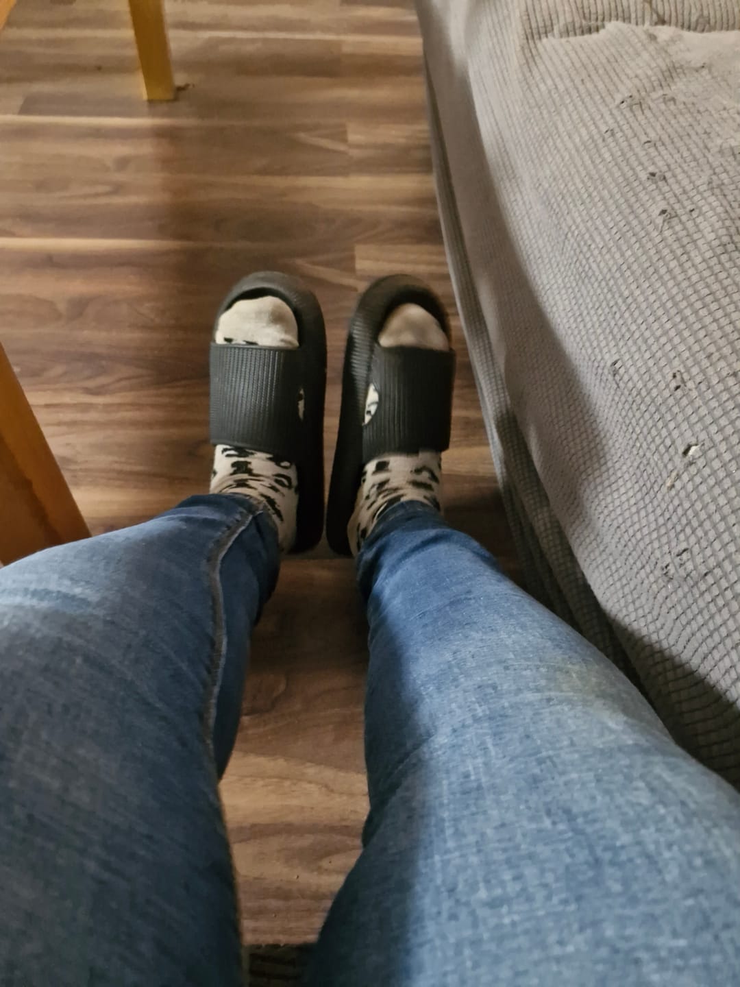 Customer photo review of Pantoufle Orthopédique Cloudly™