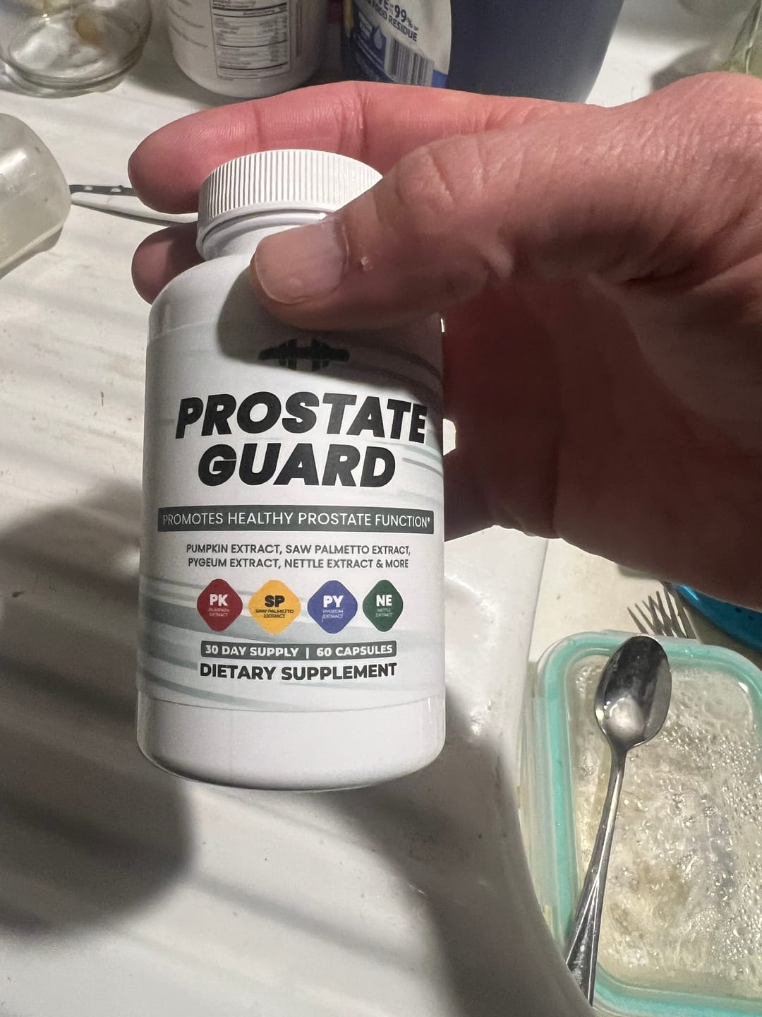 Customer photo review of Damn Good Prostate Guard – Full-Spectrum Prostate Support Formula