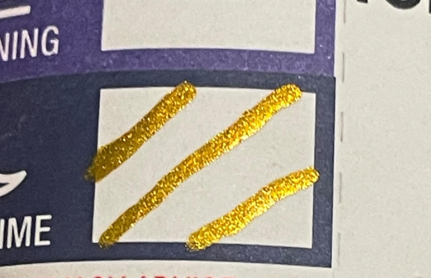 Customer photo review of 5-Pack Super Gold Markers | Ultra-fine 0.7mm tip