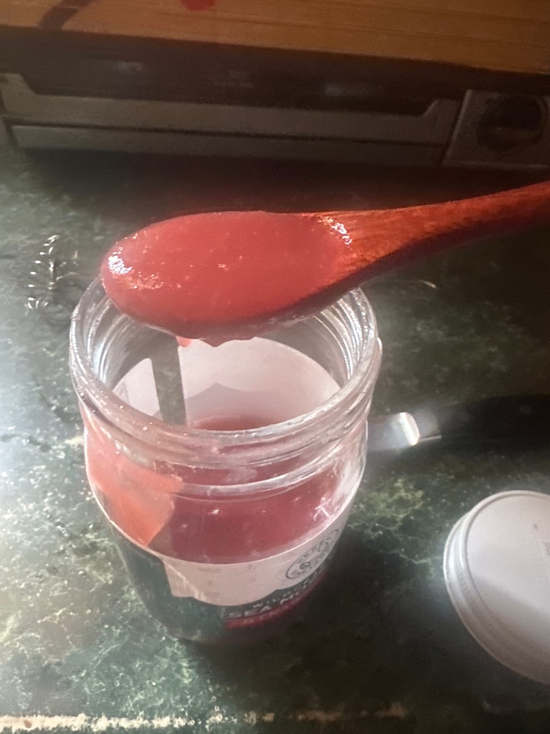 Customer photo review of EXCLUSIVE GOLD SEA MOSS GEL