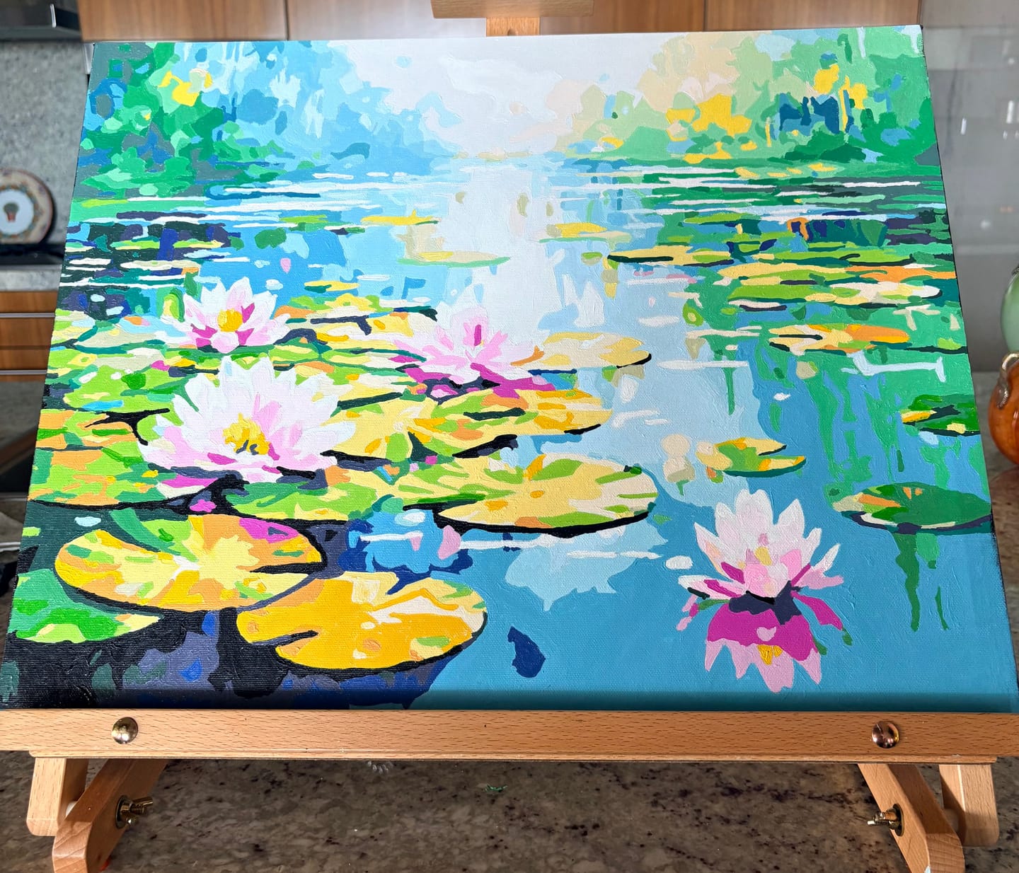 Customer photo review of Water Lillies