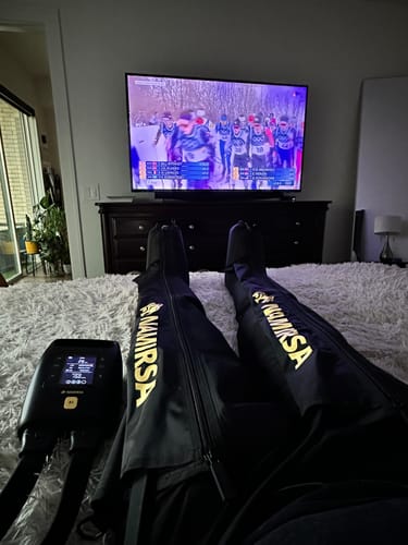 Customer photo review of NAMIRSA PRO AIR COMPRESSION BOOTS
