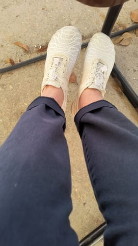Customer photo review of ClinStep® – Comfort & Stability Shoes (Unisex)