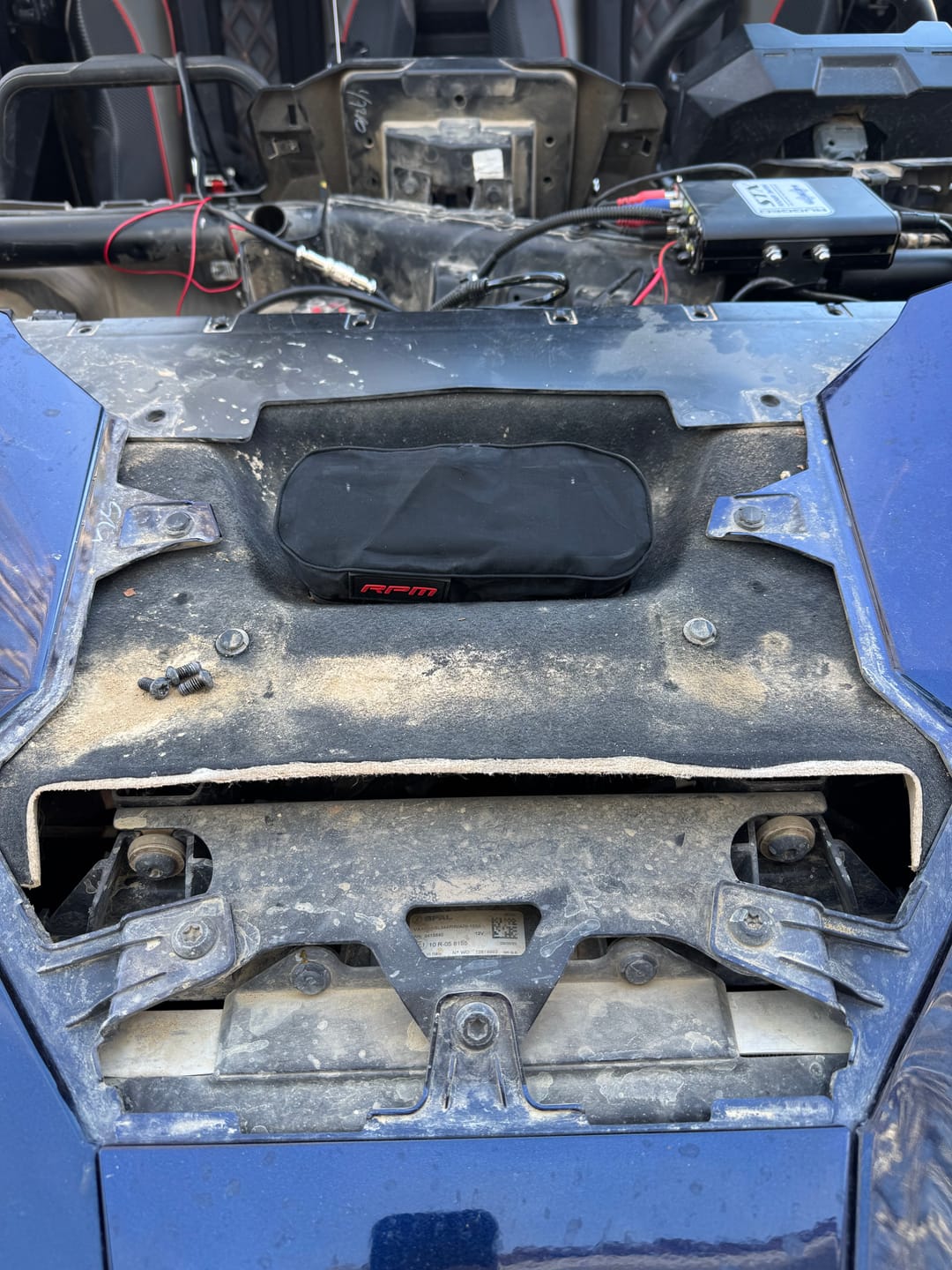 Customer photo review of RPM Pro R Front Clutch Hydrophobic Intake Duct Pre Filter