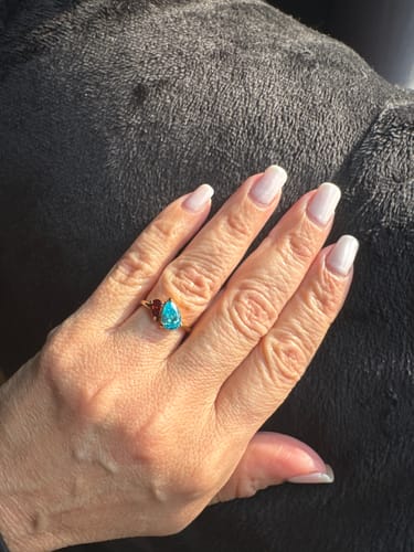 Customer photo review of Leesha Birthstone Ring