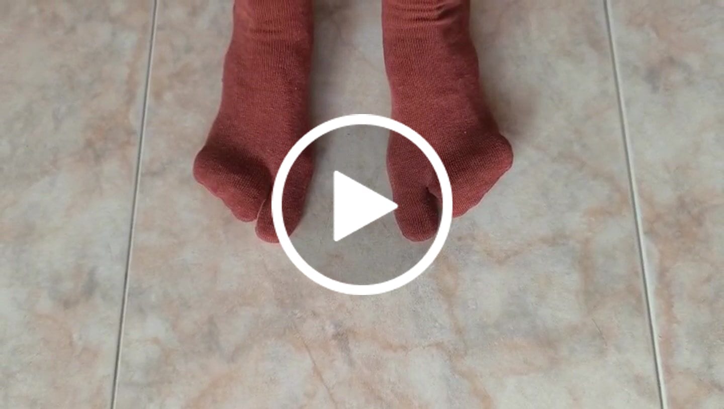 Customer video review of Calcetines confort- Tabi