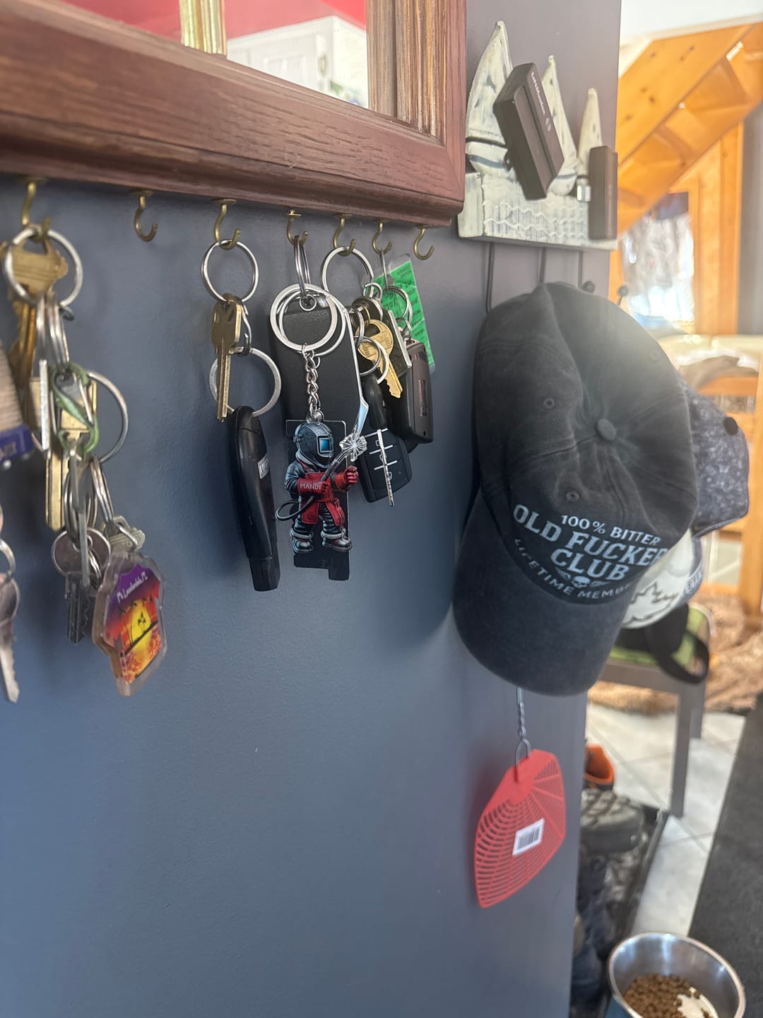 Customer photo review of Personalized Welder Custom Name Keychain
