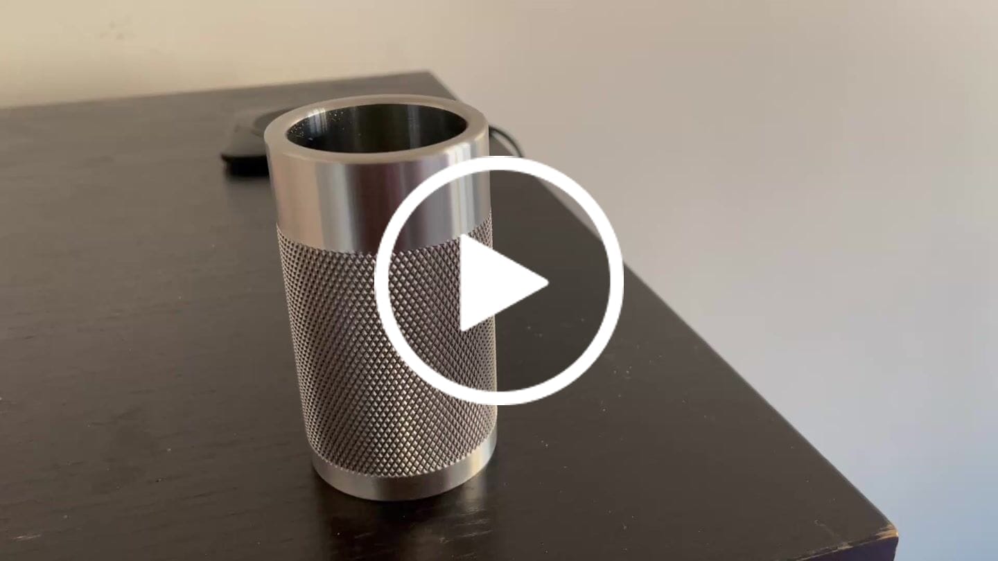 Customer video review of 1lb HEAVY* Shot | 3.5oz Weighted Shot Glass