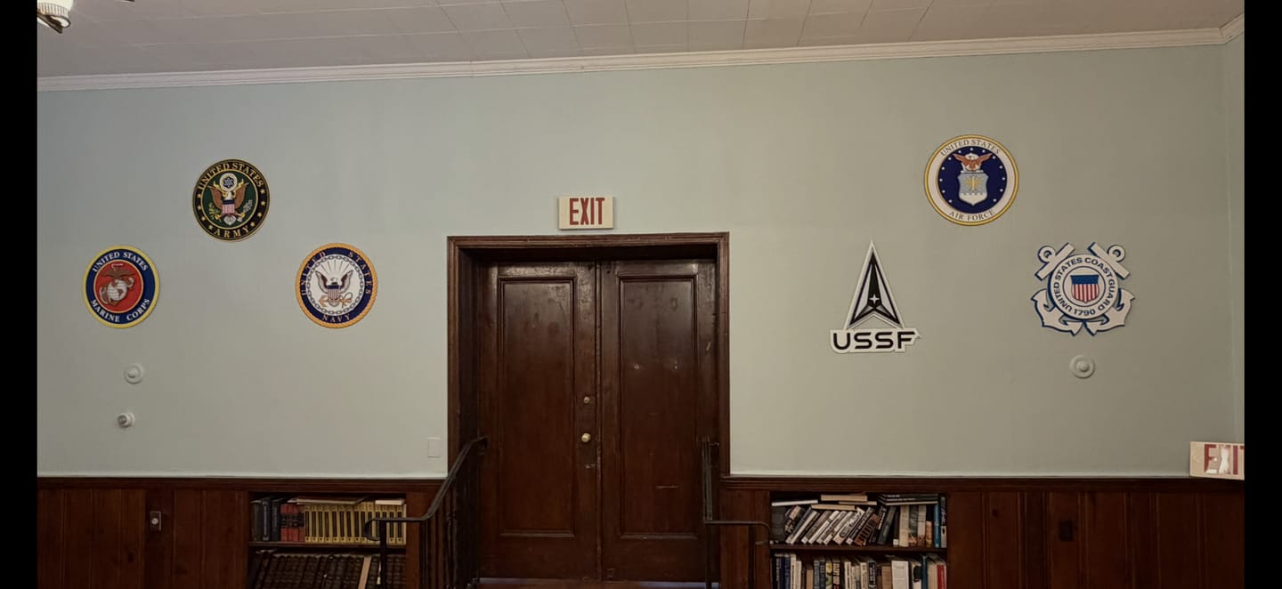 Customer photo review of United States Coast Guard 3D Vintage Metal Wall Art!