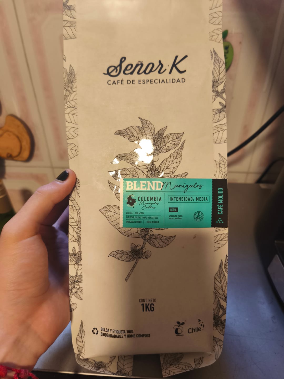 Customer photo review of Colombia | Blend Manizales Bolsa 1KG | MOLIDO