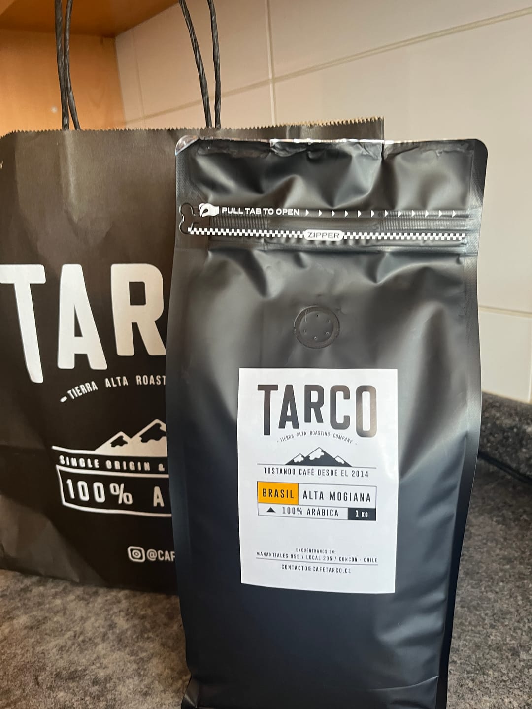 Customer photo review of Café de Especialidad Brasil - Alta Mogiana