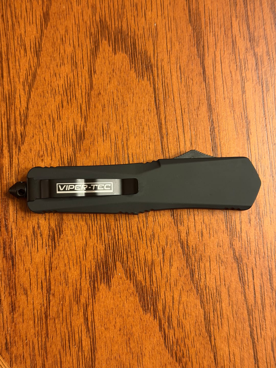 Customer photo review of Black Ghost OTF Knife (Multiple Blade Styles Available)