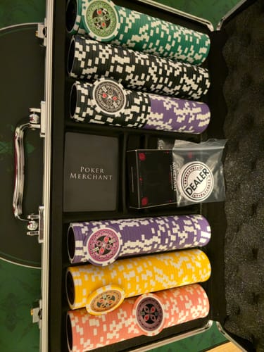 Customer photo review of Poker Case Aluminium Classic 300