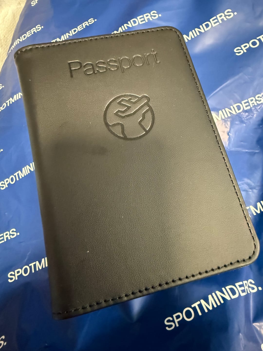 Customer photo review of Trackable Passport Cover