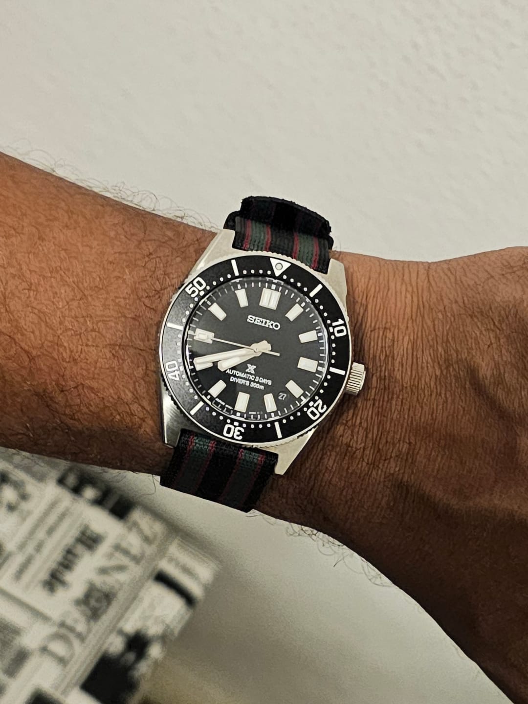 Customer photo review of Original Vintage Bond from Goldfinger 16mm/ 18mm/ 20mm - Mafia Strap