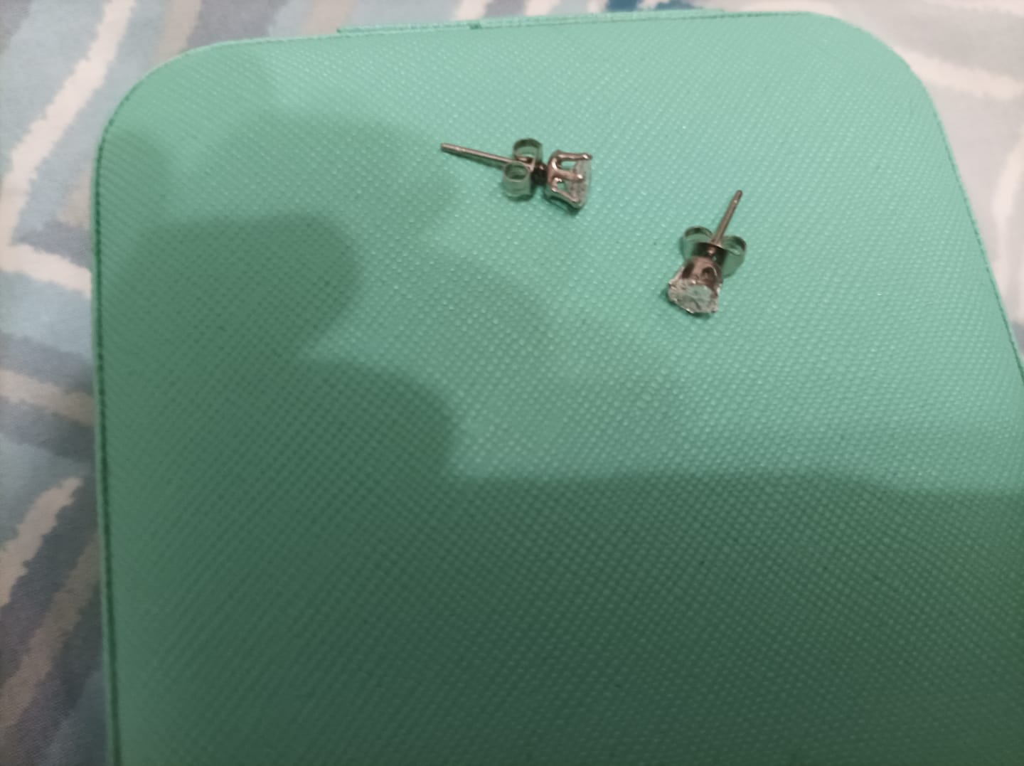 Customer photo review of Julia Earrings