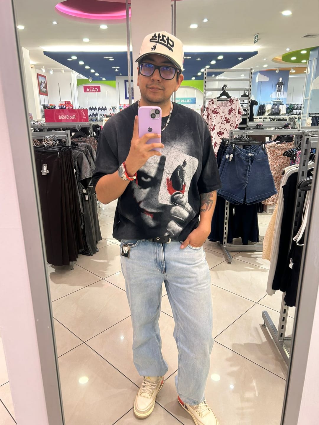 Customer photo review of 4254 - Batman Shadow Tees