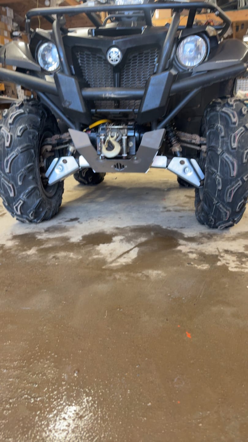 Customer photo review of A-arm & CV Boot Guard Kit — Yamaha Kodiak 700 (2016—26)