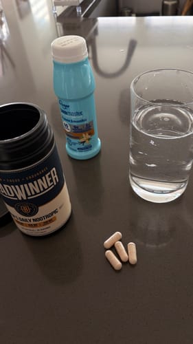 Customer photo review of Daily Nootropic for Men