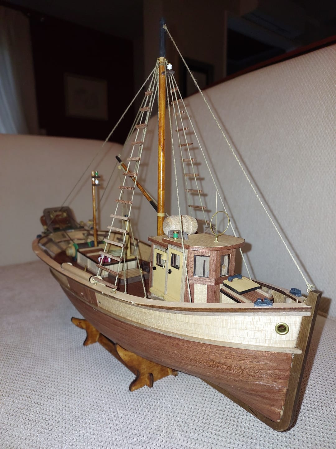 Customer photo review of Maqueta Barco Palamós