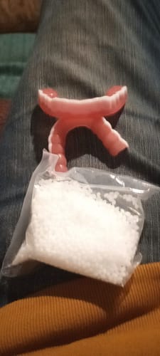 Customer photo review of 🦷  Fit Full Functional DenturesMake you more confident-Made in the USA & FDA-Certified