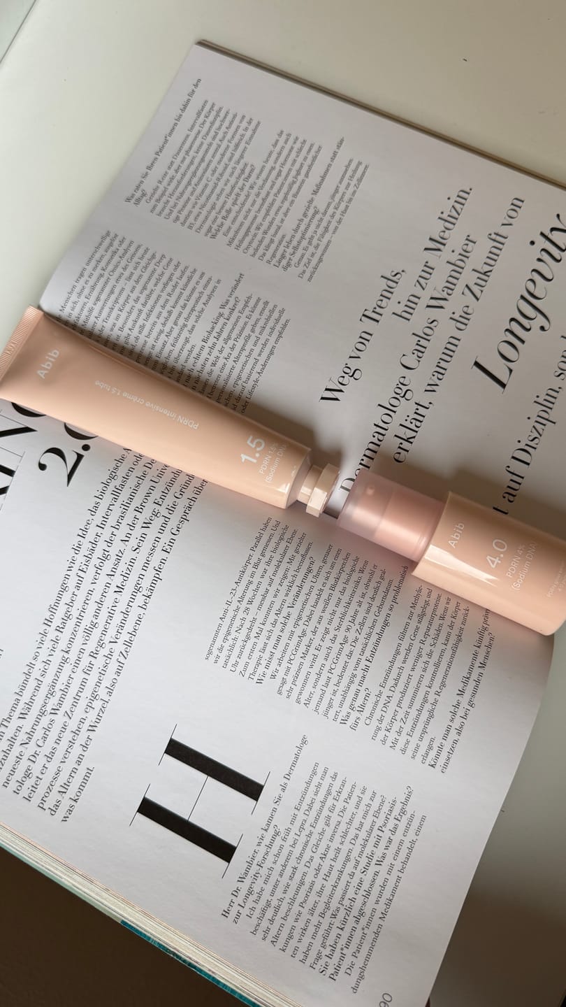 Customer photo review of PDRN glow serum 4.0 pump