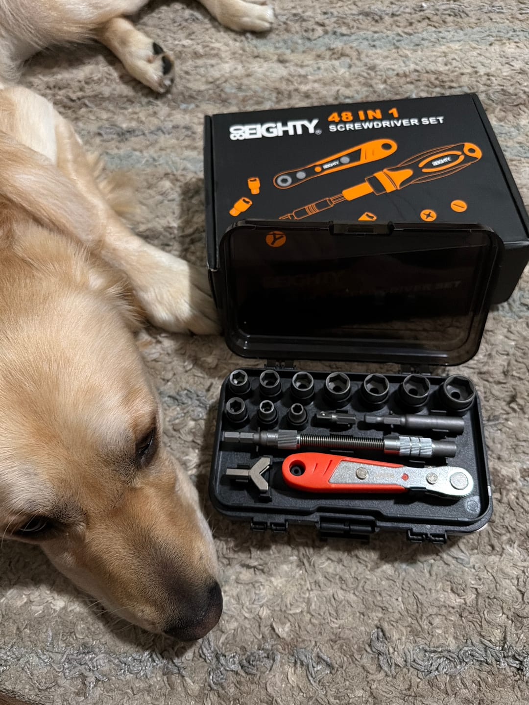 Customer photo review of 80Eighty® Ratcheting ScrewDriver Set