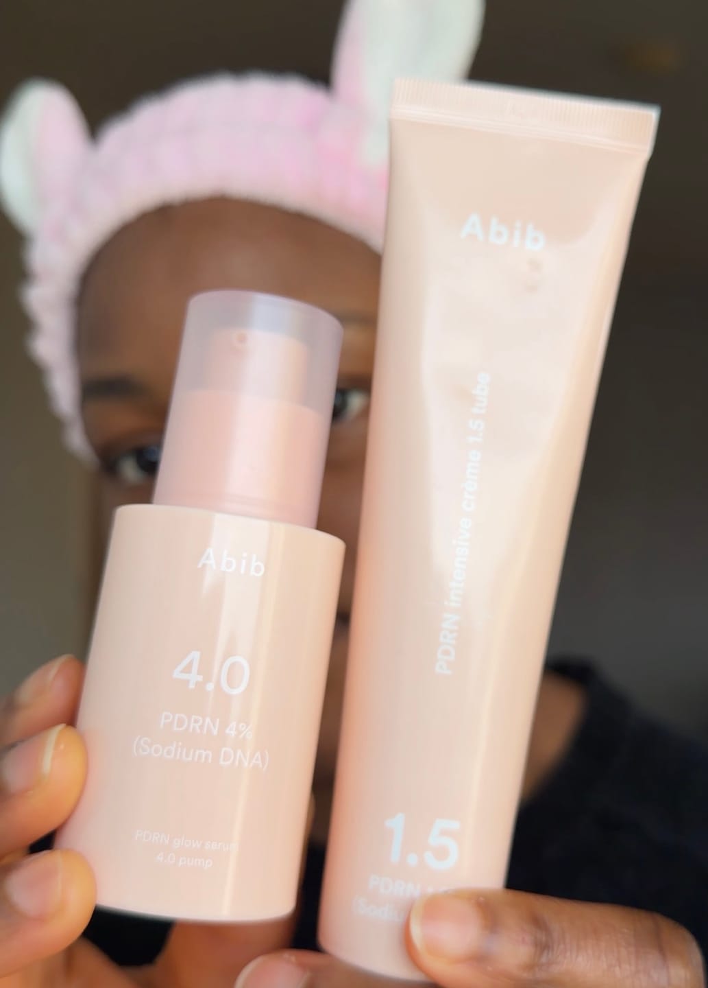 Customer photo review of PDRN intensive cream 1.5 tube