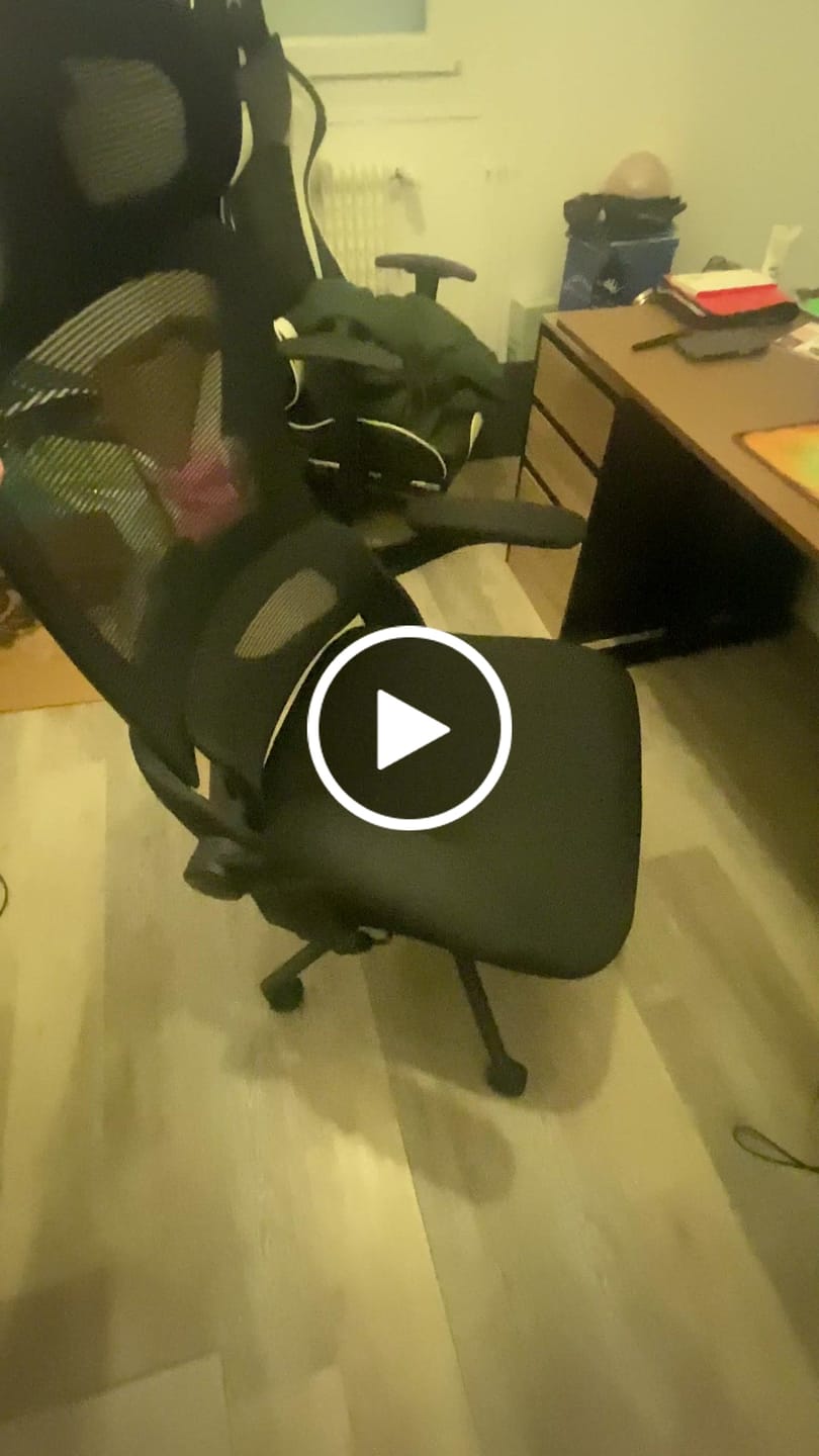 Customer video review of M102C Chaise de bureau