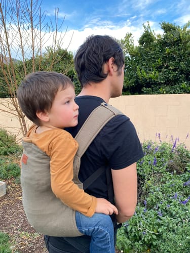 Customer photo review of Happy Toddler Carrier