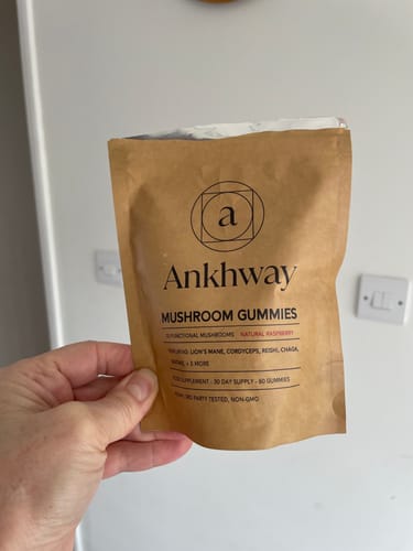 Customer photo review of Mushroom Gummies