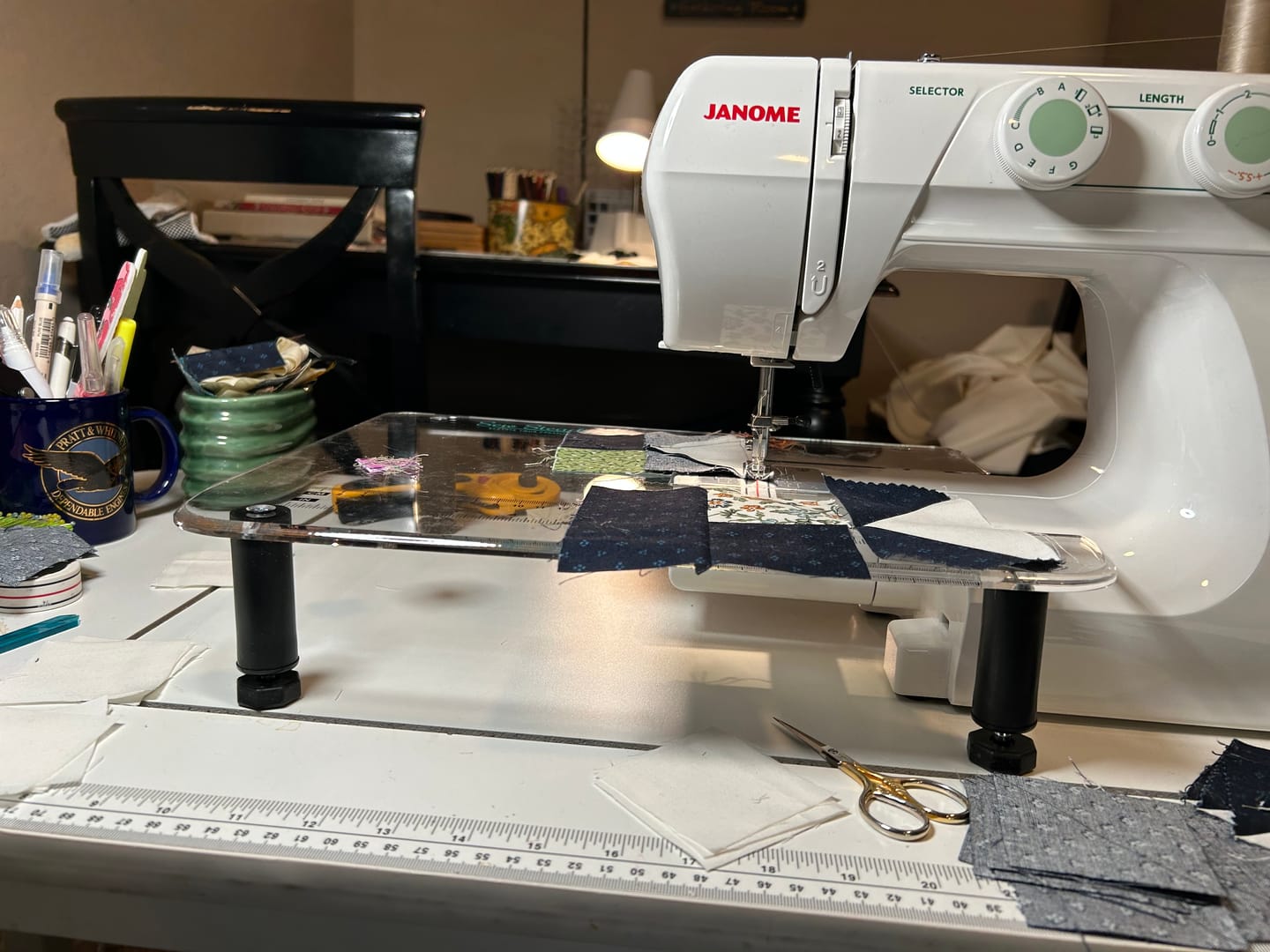 Customer photo review of Sew Steady Sewing Machine Extension Table