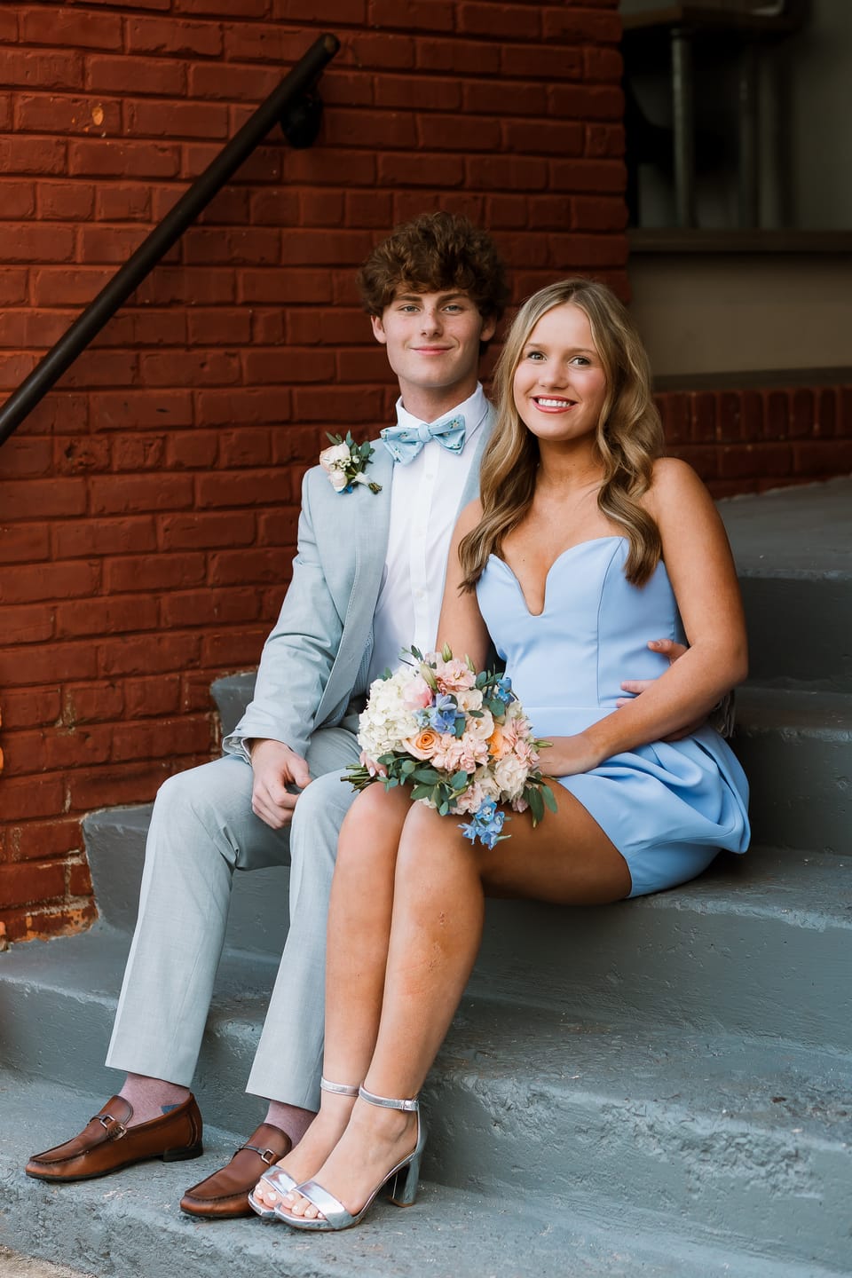 Customer photo review of Magnolia Periwinkle Bow Tie