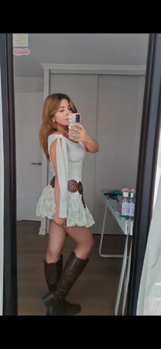 Customer photo review of TOP EMMA BLANCO