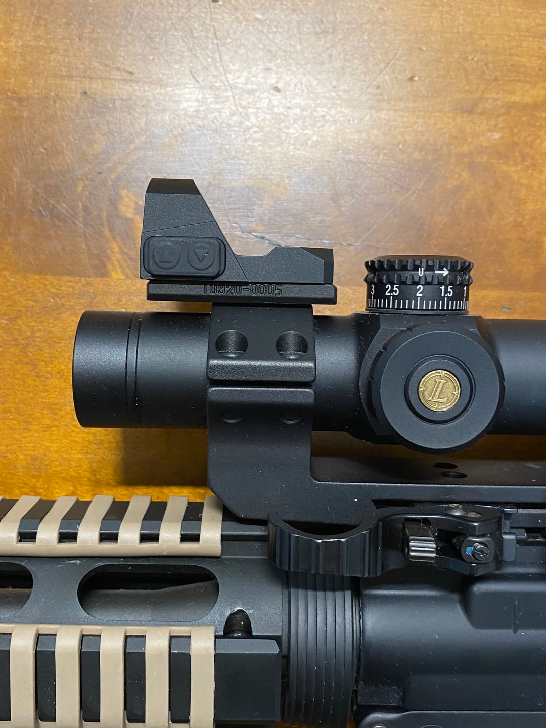 Customer photo review of Vector Optics SCRD-19II Frenzy FU 1x17x24