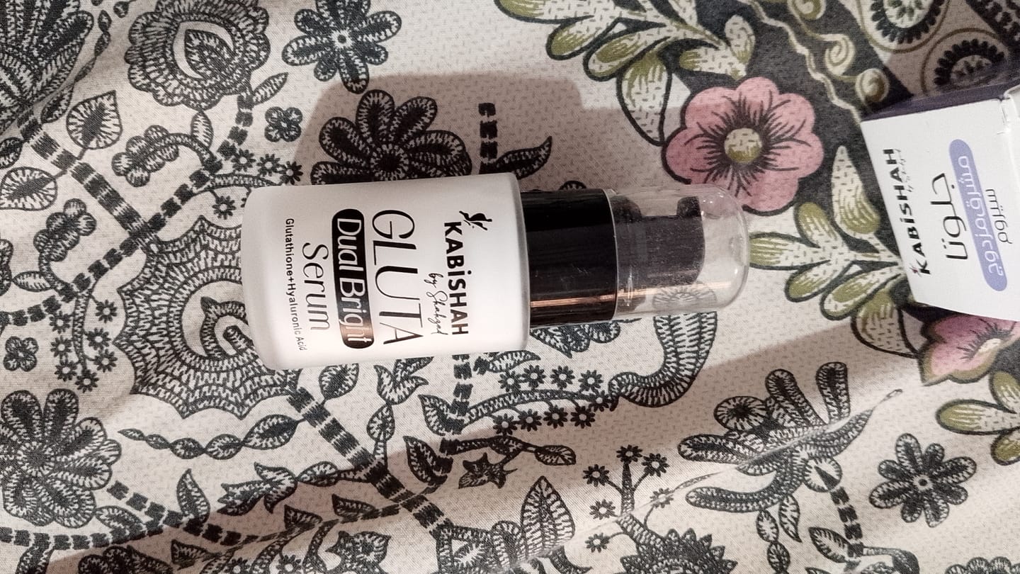 Customer photo review of Gluta Dual Bright Serum