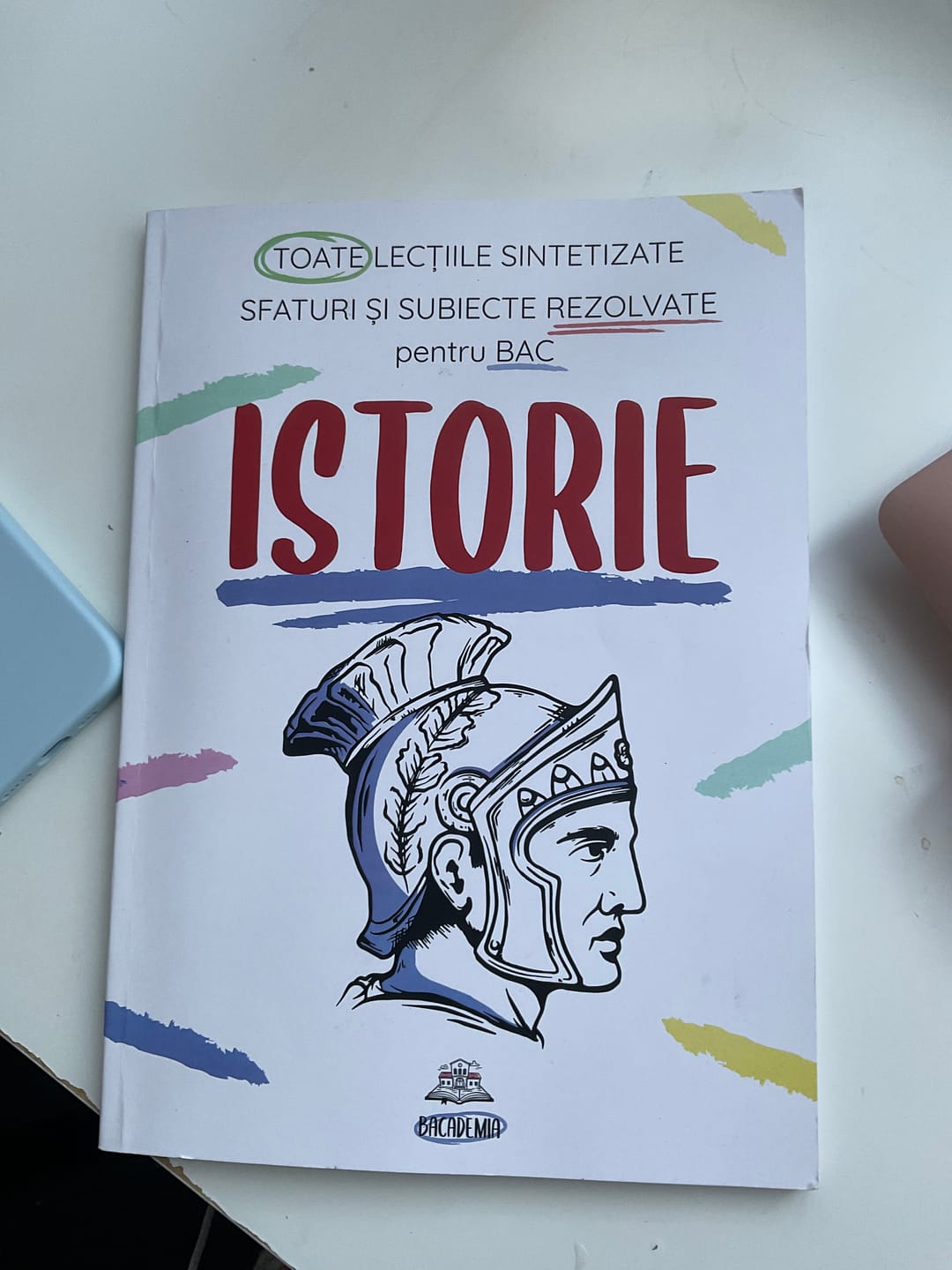 Customer photo review of Carte Istorie Bacalaureat Bacademia - Ediția II
