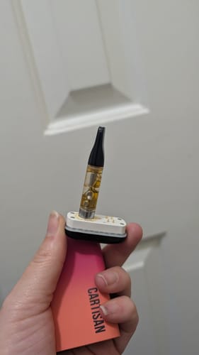 Customer photo review of 1 Gram Delta-8 THC Vape Cartridge | Raspberry Lemonade - Hybrid