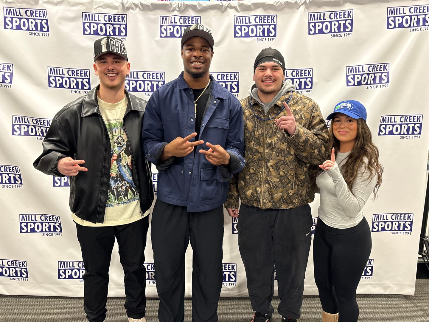Customer photo review of Seahawks LX Champs Tee