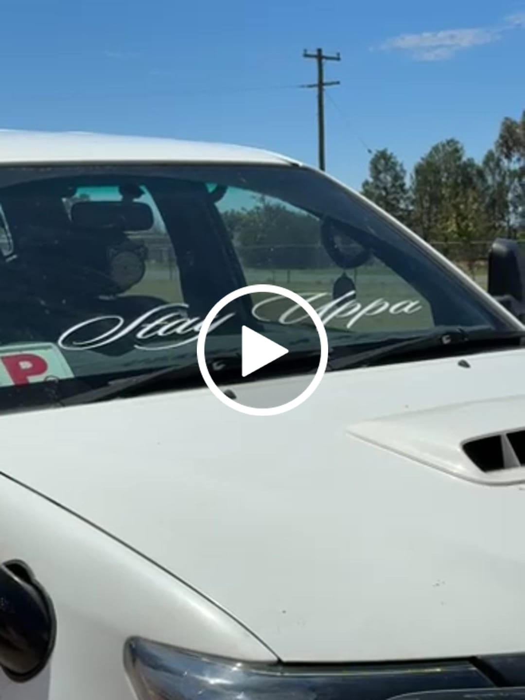 Customer video review of Custom Text Banner (90cm)
