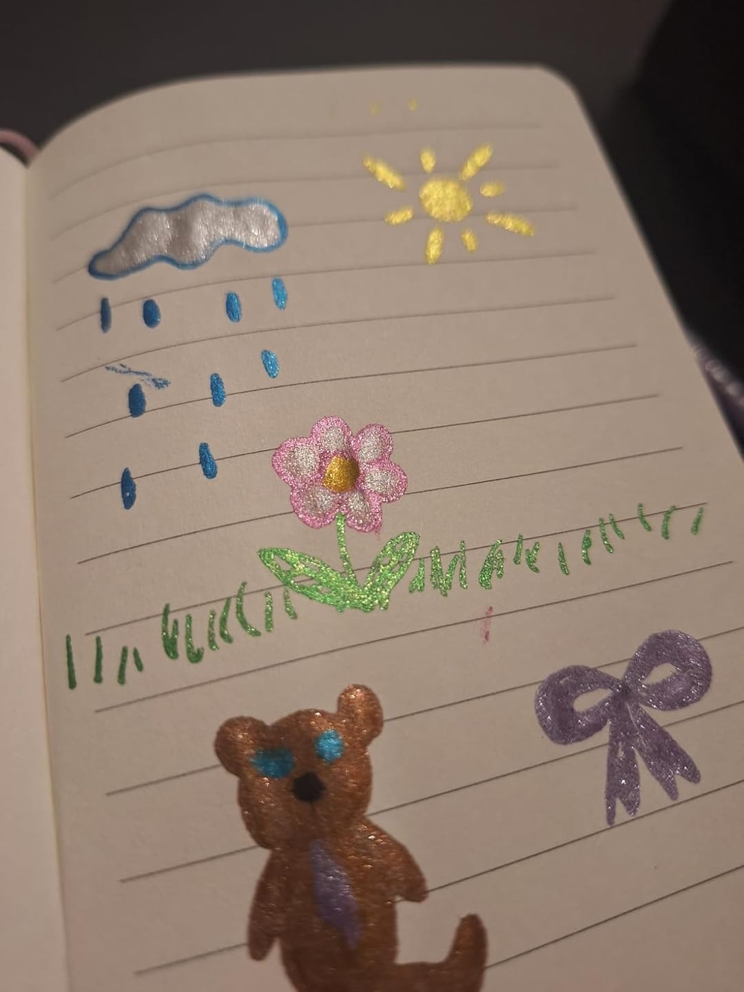Customer photo review of 5-Pack Super Gold Markers | Ultra-fine 0.7mm tip