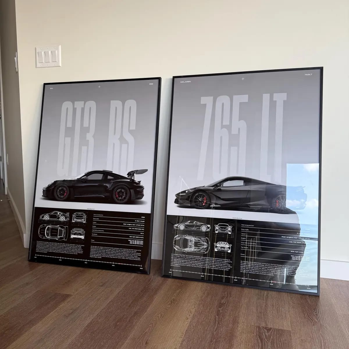 Customer photo review of Porsche 911 GT3 RS Car Poster