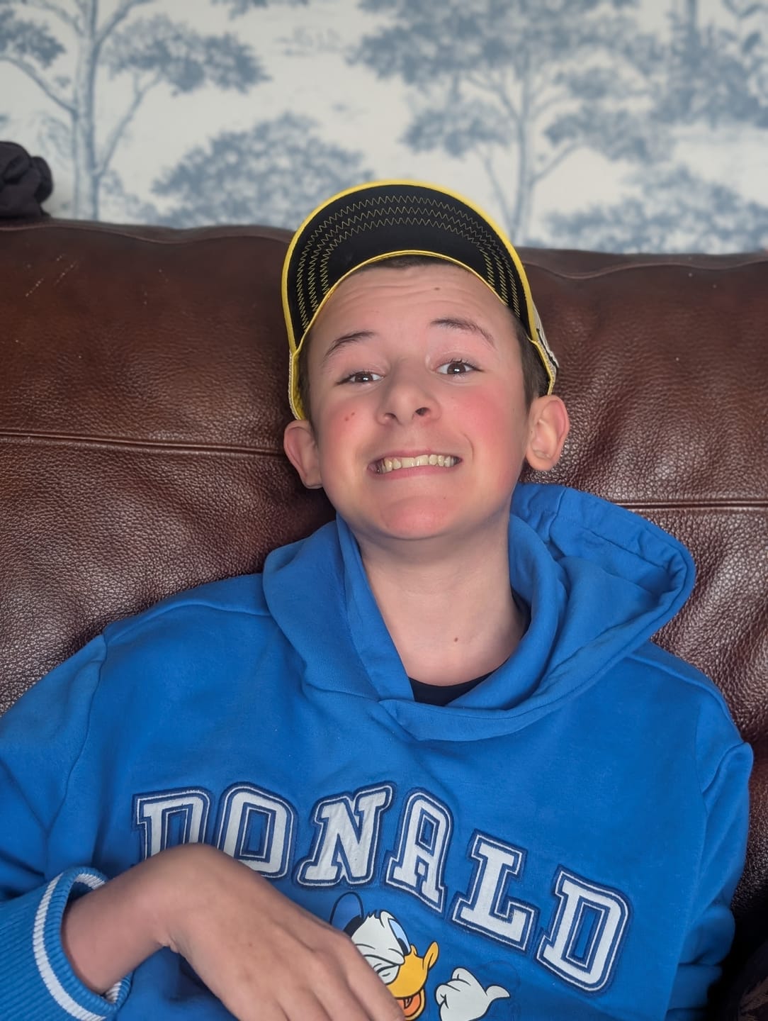 Customer photo review of OVERLORD X Peanuts: Woodstock Trucker Cap