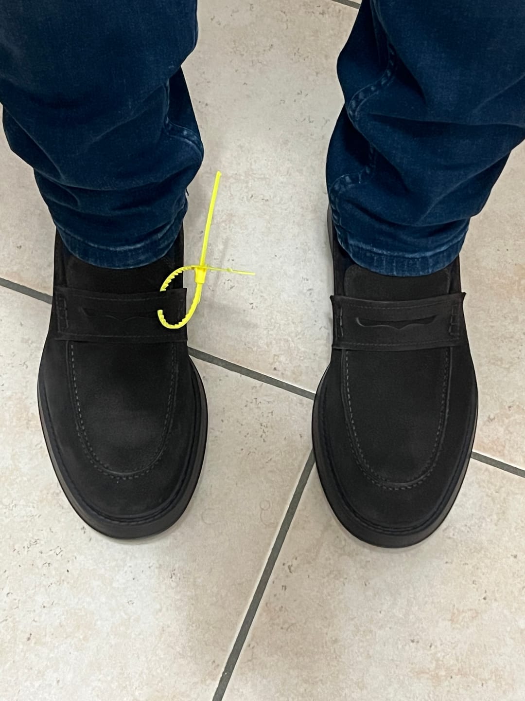 Customer photo review of Mocassino Visone Terre