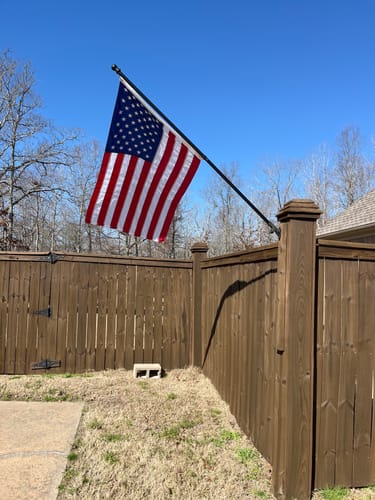 Customer photo review of 3' x 5' American Flag