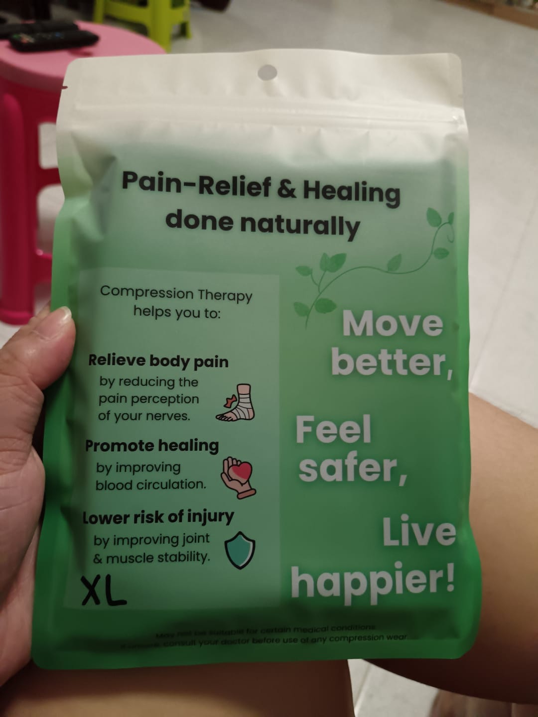 Customer photo review of Recovry™ V2 Kneesleeve