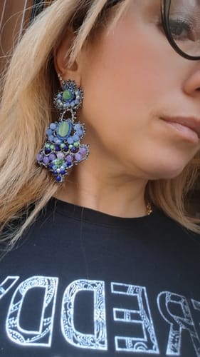 Customer photo review of Orecchini Mirabel