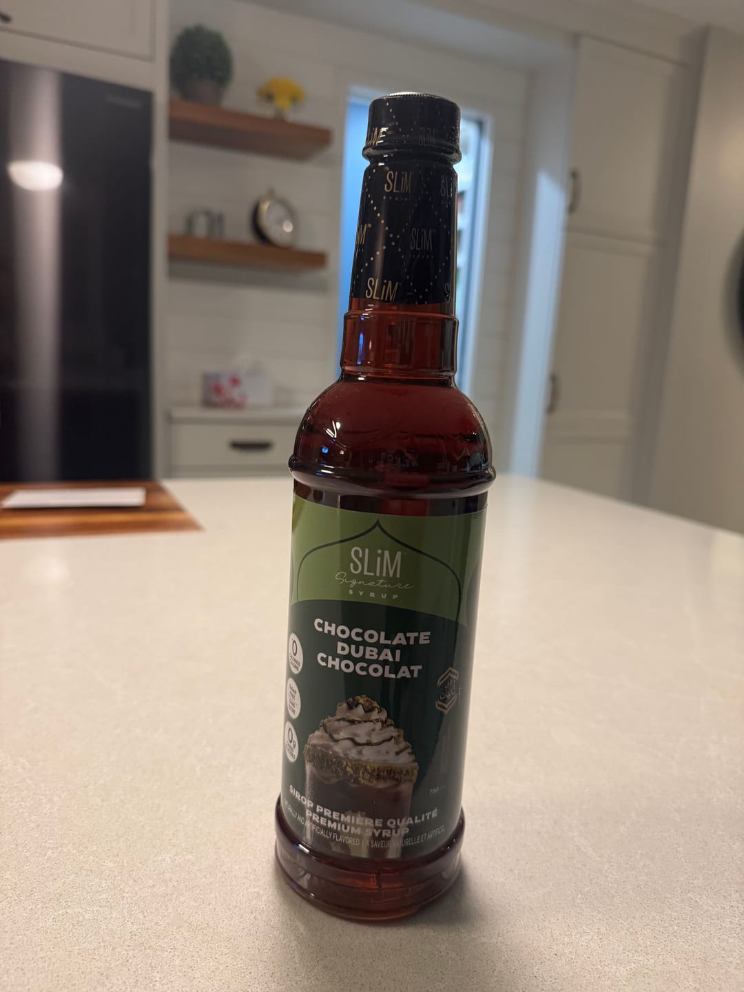 Customer photo review of Slim Syrups - Sugar Free Syrups - 750ml